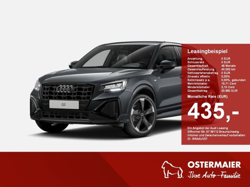 Audi Q2 S line 35 TFSI S tronic 19''Alu.AHK.LED