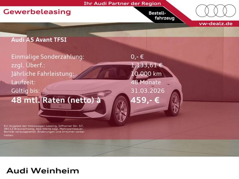 Audi A5 Avant TFSI S tronic Klima Navi ACC PDC Kamera