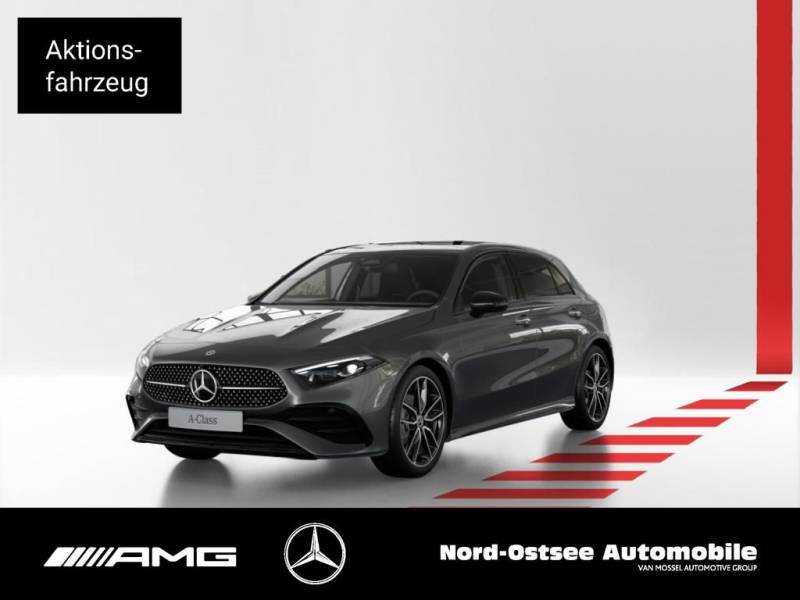 Mercedes-Benz A 180 AMG NIGHT PANO 19-ZOLL MULTIBEAM