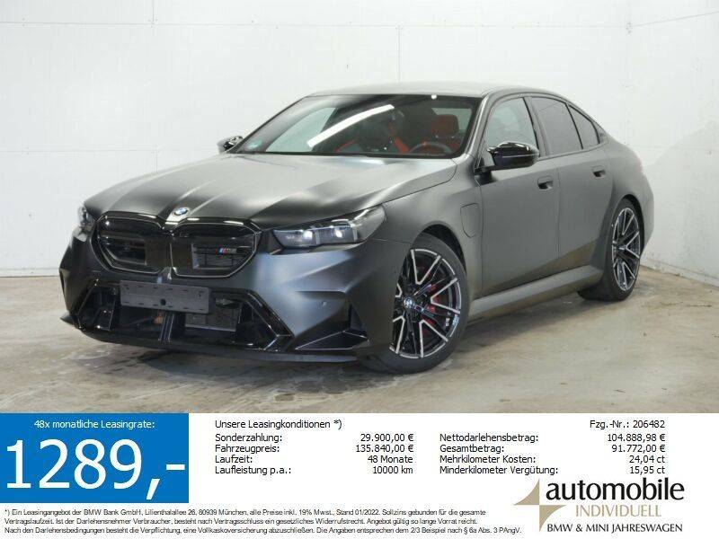 BMW M5 NP 160290.- AHK Panorama ACC BandW V-Max 20/21
