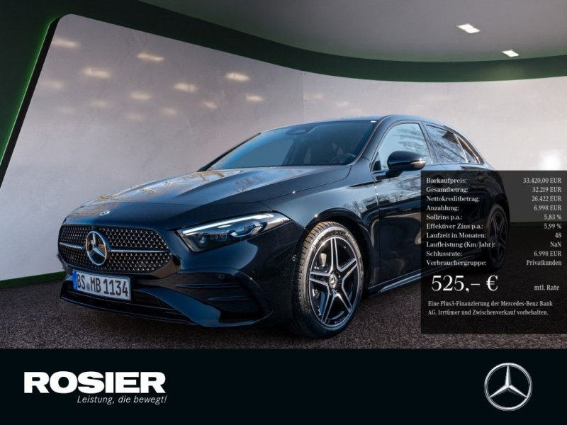 Mercedes-Benz A 180 d Kompaktlimousine AMG Line Night Distr Mu