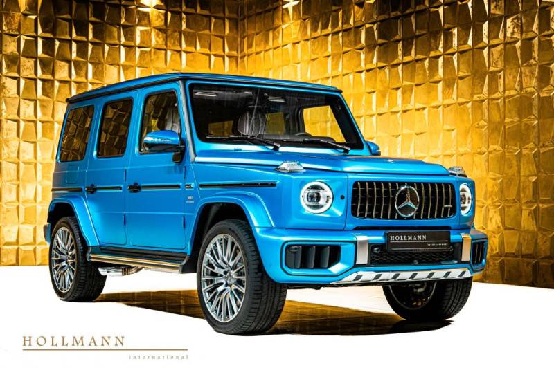 Mercedes-Benz G 63 AMG+FACELIFT+BLUE MAGNO+A22 ACTIVE RIDE+