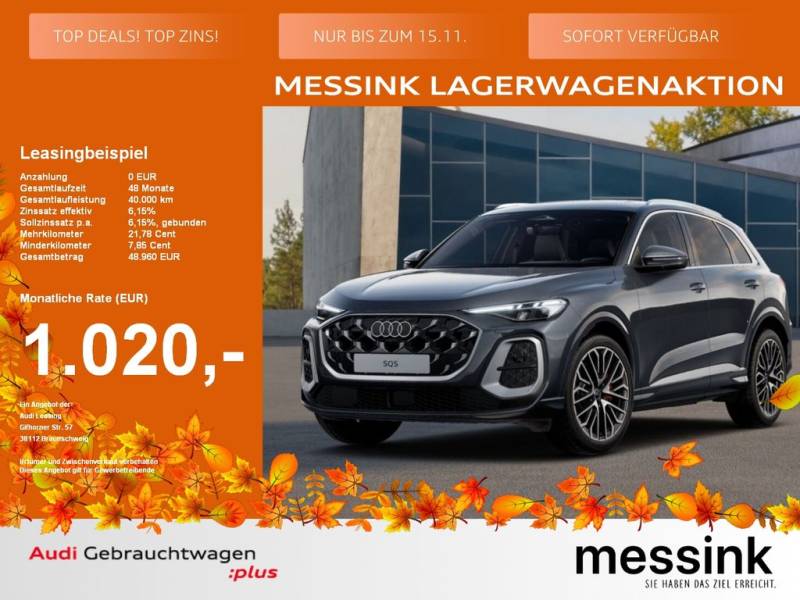 Audi SQ5 SUV TFSI 270 kW S tronic PanoDach S-Line