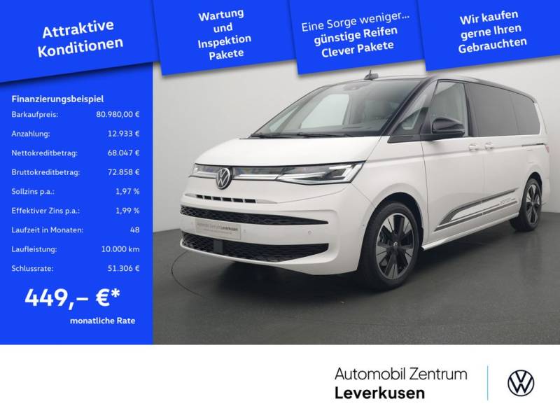 Volkswagen T7 Multivan TDI Edition Lang 7-SITZE STANDHZ DCC