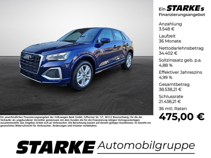 Audi Q2 35 TFSI S tronic advanced AHK Matrix Komfortp