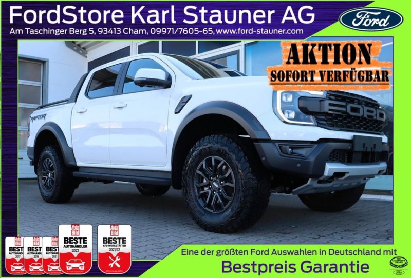 Ford Ranger Raptor DOKA 4x4 Raptor-Paket 3,99% FIN*