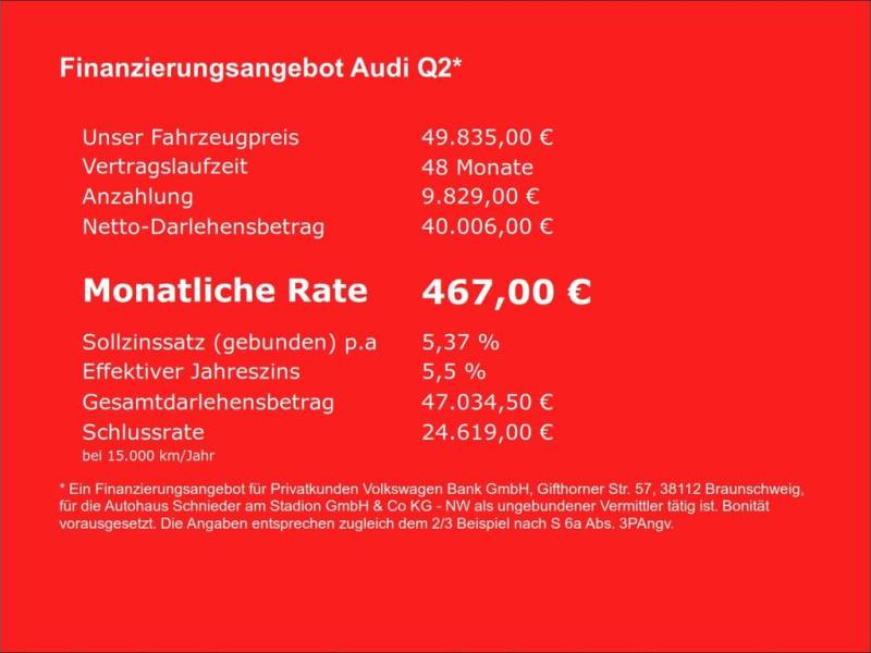 Audi Q2 advanced 35 TFSI S-tronic AHK+LEDER+LED+KAMER
