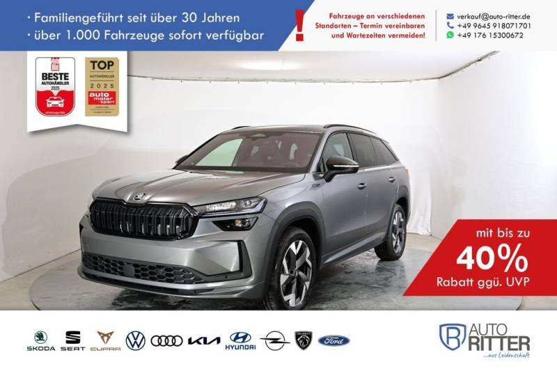 Skoda Kodiaq Sportline ACC-HuD-Stand-Hzg-AHK-RFK-PA...
