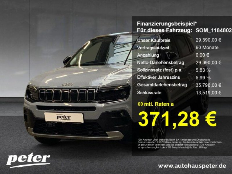 Jeep Avenger e-Hybrid MY25 Summit 1.2l T3 48V FWD