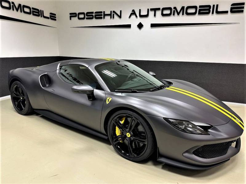 Ferrari 296 GTS Lift HiFi Karbon Racing-Seats Grigio-Opa