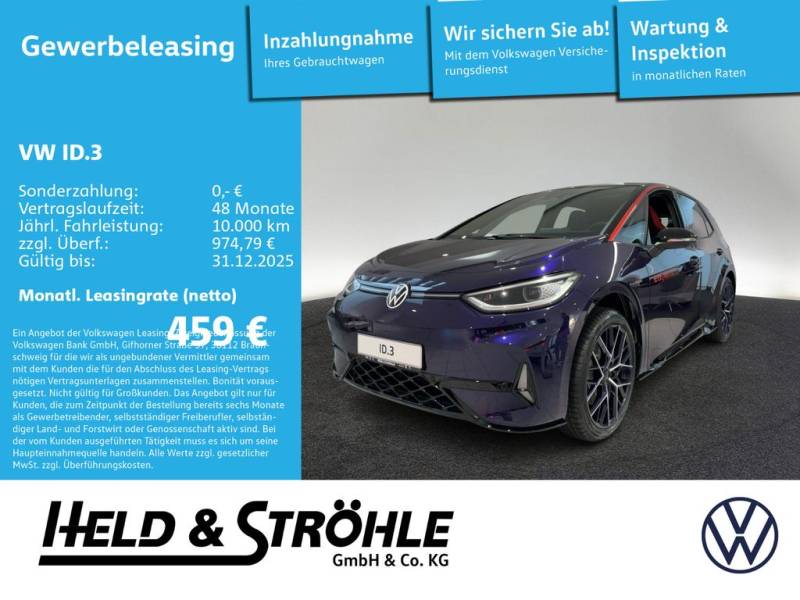 Volkswagen ID.3 GTX Performance Fire + Ice AHK PANO DCC