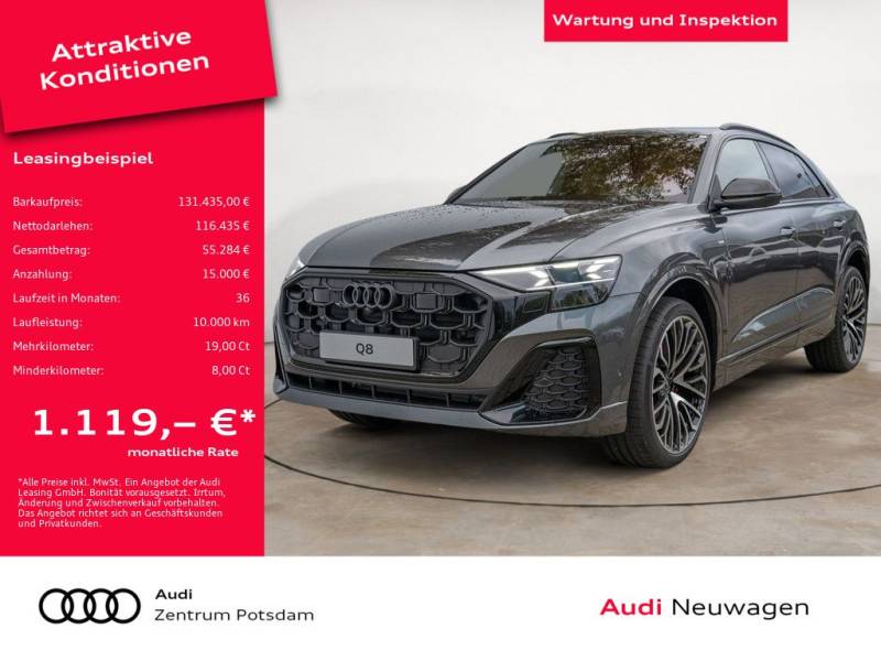 Audi Q8 SUV S line business TDI quattro LASER STANDHZ