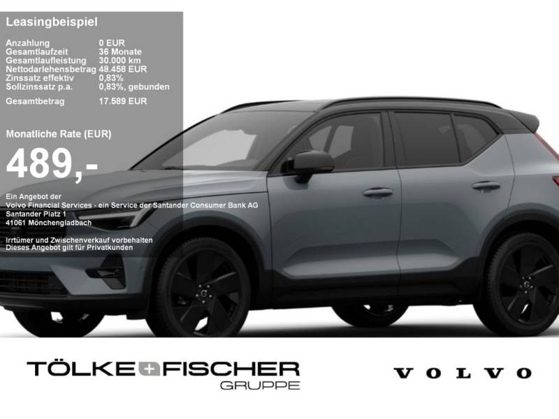 Volvo XC40 B4 Ultra Black Edition ACC AHK AUT Kam. 360