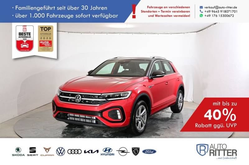 Volkswagen T-Roc R-Line ACC-LED-Navi-Massage-Carplay-Kli...
