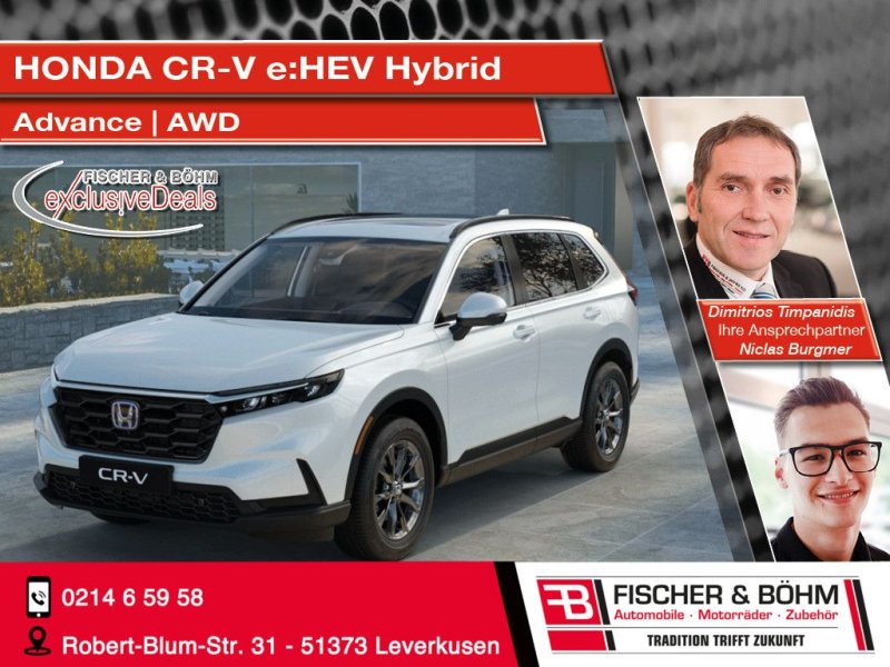 Honda CR-V 2.0 e:HEV Hybrid Advance AWD