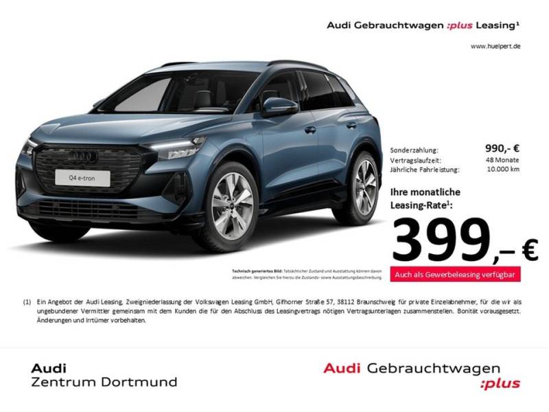 Audi Q4 e-tron 45 S LINE BLACKPAK AHK LM20 E-KLAPPE