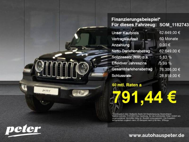 Jeep WRANGLER ICE MY2024 Sahara 2.0l T-GDI (272 PS)