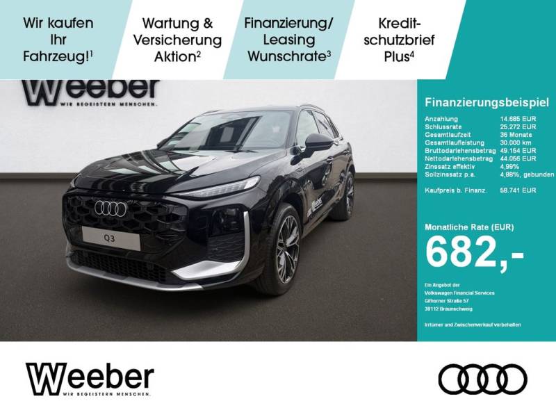 Audi Q3 SUV e-hybrid S-Tronic Navi LED Leder Kamera S