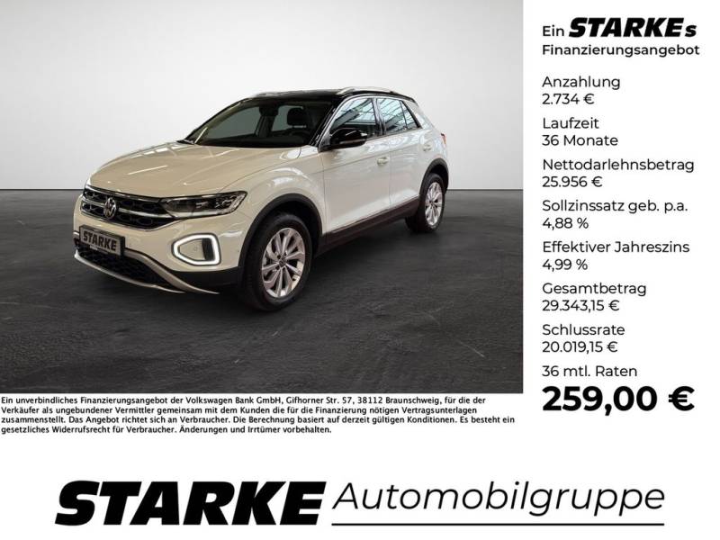 Volkswagen T-Roc 1.5 TSI DSG Style  LED Kamera PDC LM Tempo