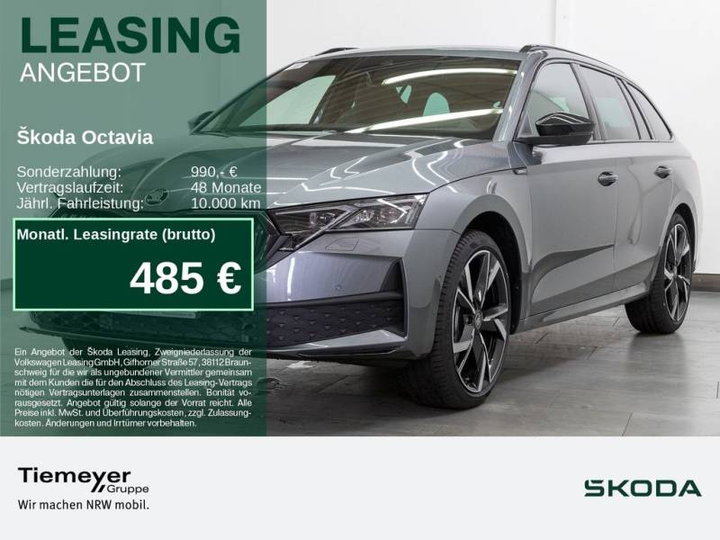 Skoda Octavia Combi 2.0 TSI DSG 4x4 Sportline AHK Navi