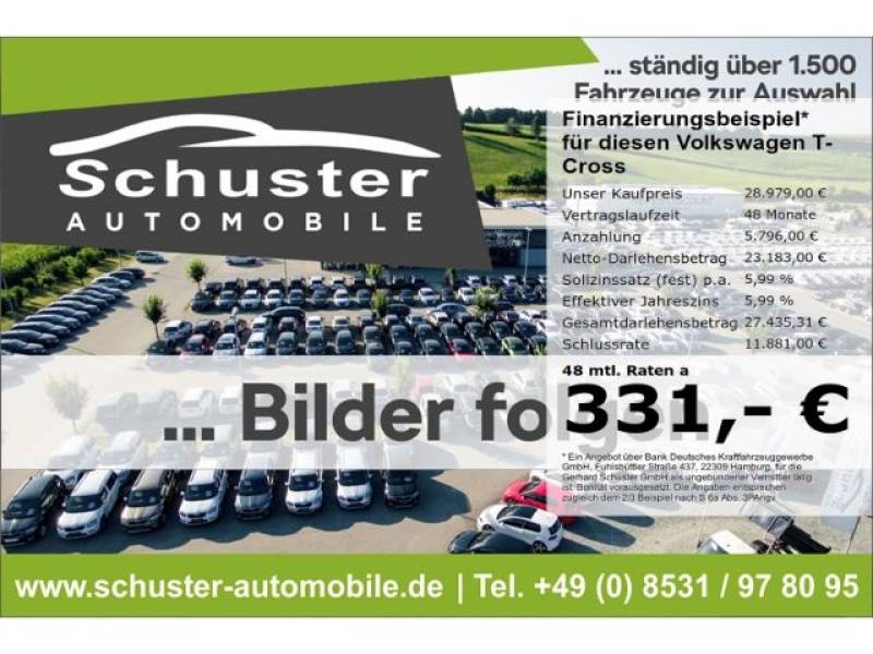 Volkswagen T-Cross Life 1.5TSI*DSG AHK IQ-LED ACC R-Kam 17*