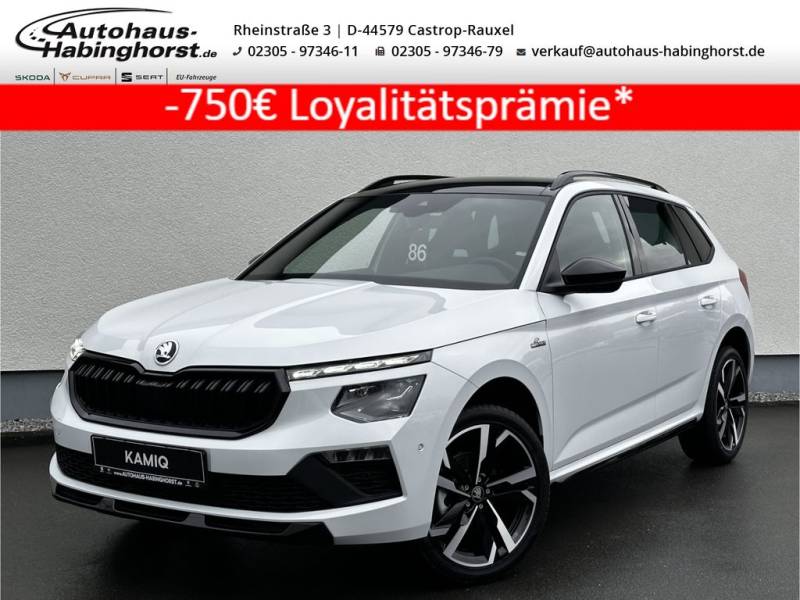 Skoda Kamiq 1.5 TSI DSG Monte Carlo AHK Kessy Matrix A