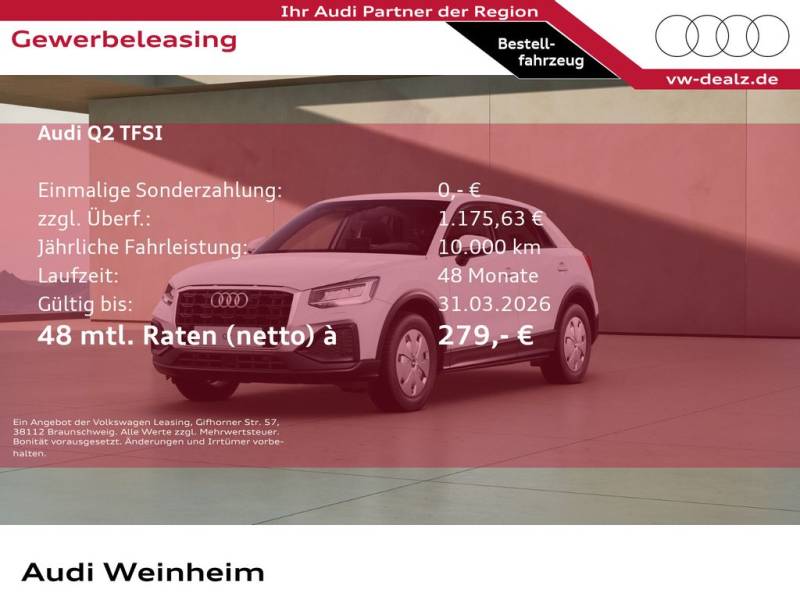 Audi Q2 30 TFSI KLIMA LED DAB ZV Bluetooth