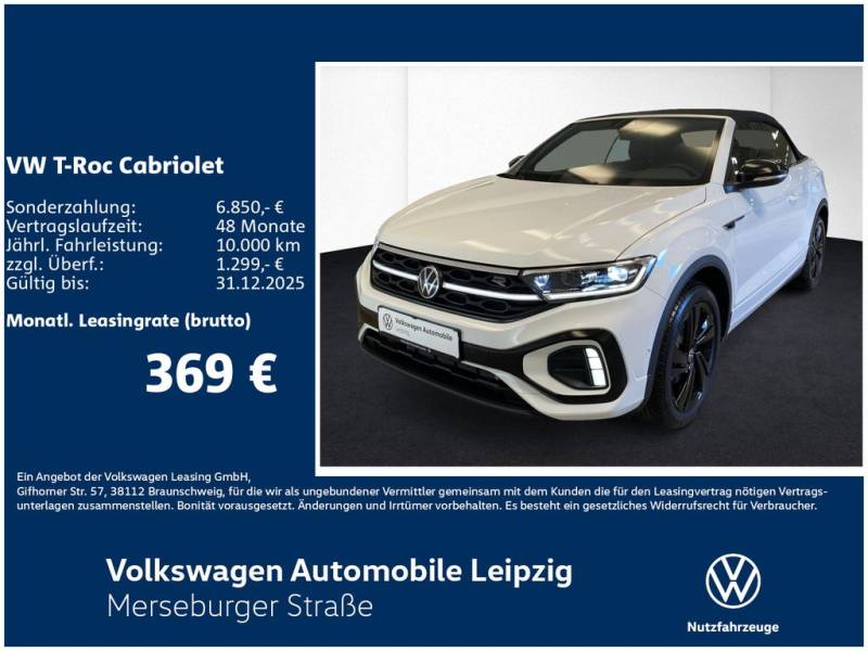 Volkswagen T-Roc Cabriolet R-Line 1.5 TSI 110 kW AHK*NAVI