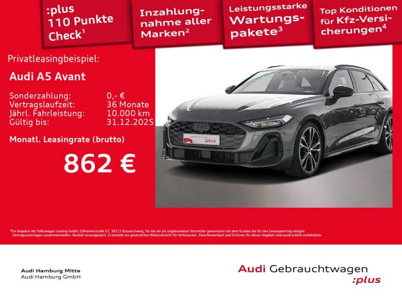 Audi A5 Avant TDI quattro S tronic 150 kW S line AHK