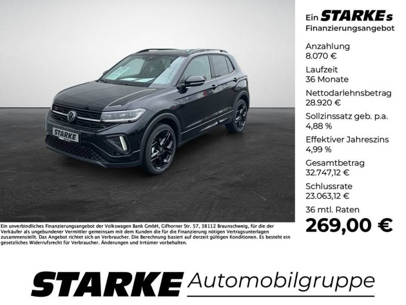 Volkswagen T-Cross 1.5 TSI DSG R-Line AHK Navi LED PDC LM
