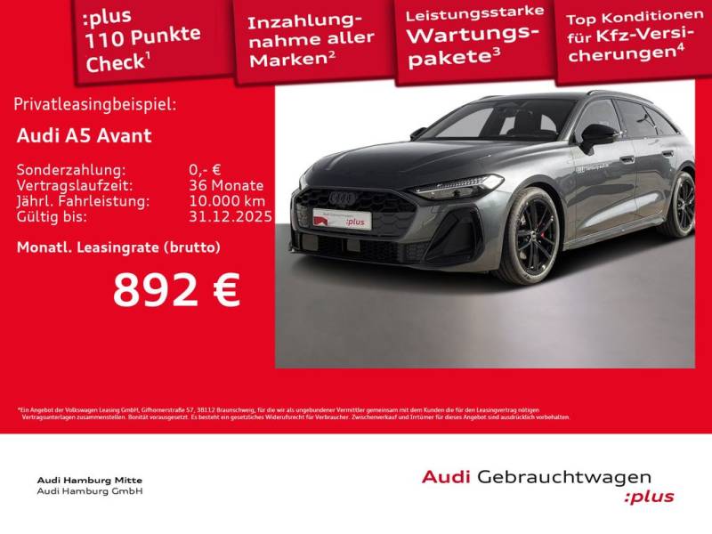 Audi A5 Avant TFSI quattro S tronic 150 kW S line Pan
