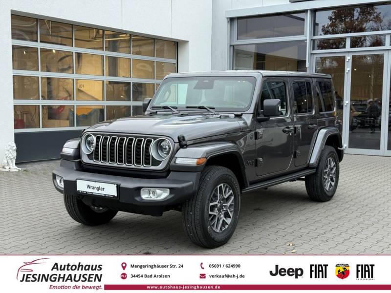 Jeep Wrangler Sahara+Alpine Soundsyst.+Leder+Navi+Rüc