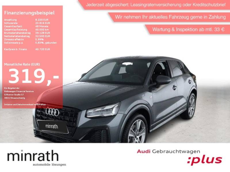 Audi Q2 35 2.0 TDI S-Line Matrix Pano Raute Sonos AHK