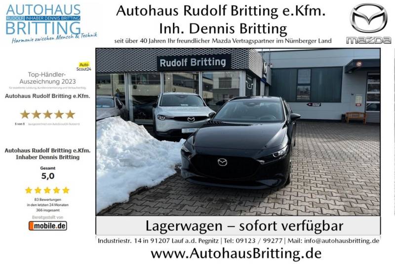 Mazda 3 Benzin 140PS 6AG Centre-Line Navi PDC SHZ