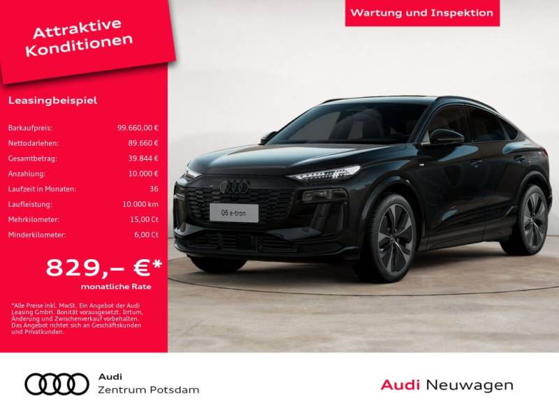 Audi Q6 Sportback e-tron performance BandO STANDHZ PANO