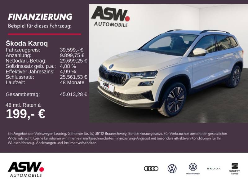 Skoda Karoq Balance 1,5 TSI 150PS DSG ACC PDC SHZ AHK