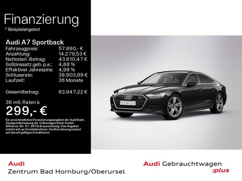 Audi A7 Sportback 45 TDI quattro*Rückfahrkamera*HeadU