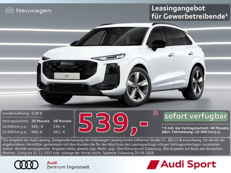 Audi Q3 SUV TDI S tronic LED UPE 60.005,-