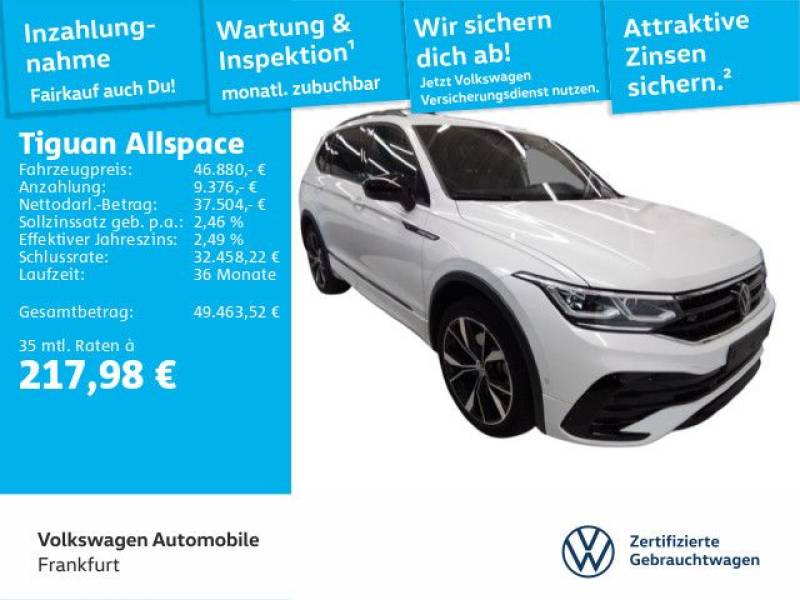 Volkswagen Tiguan Allspace 2.0 TDI DSG 4Motion R-Line Navi