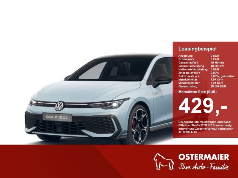 Volkswagen Golf GTI 2.0 TSI OPF DSG 19''Alu.AHK.HandK.Pano.Na