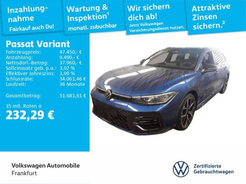 Volkswagen Passat Variant 1.5 TSI DSG eHybrid Navi IQ.Light