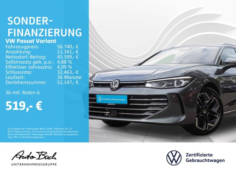 Volkswagen Passat Variant 1.5 TSI DSG eHybrid Elegance, Nav