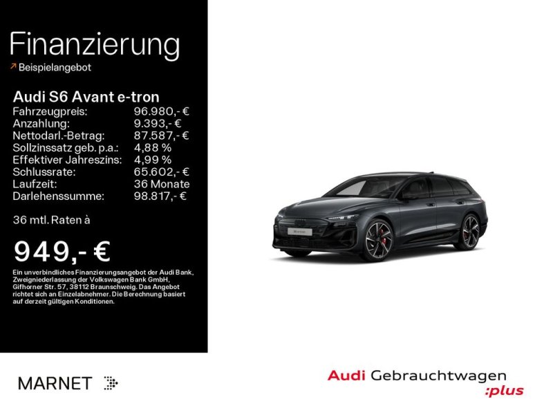 Audi S6 Avant e-tron quattro*Navi*LED*Alu*AHK*HUD*BandO