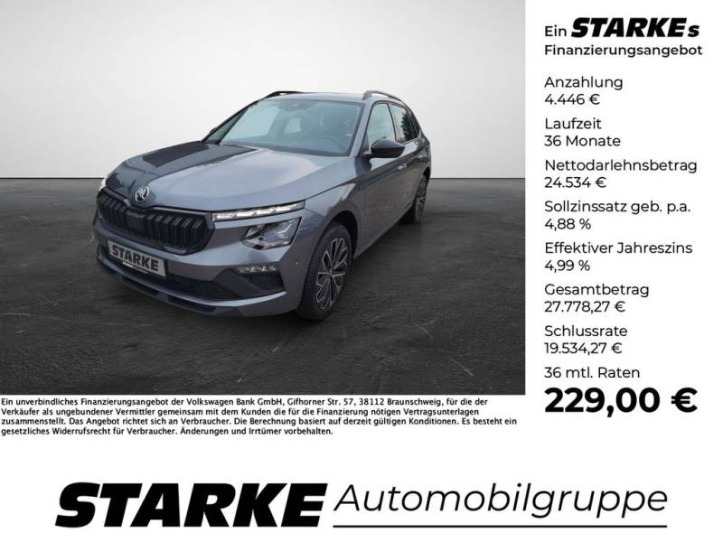 Skoda Kamiq 1,5l TSI DSG Selection  AHK Navi LED Kamer
