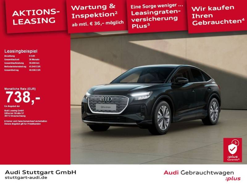 Audi Q4 Sportback e-tron 45 e-tron 210 kW Keyless VC