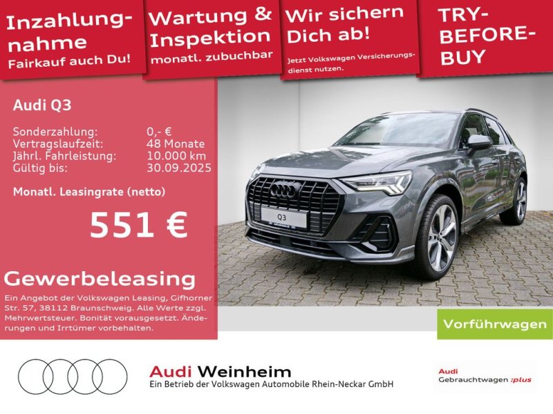 Audi Q3 S line 35 TDI S tronic Navi MatrixLED Virtual