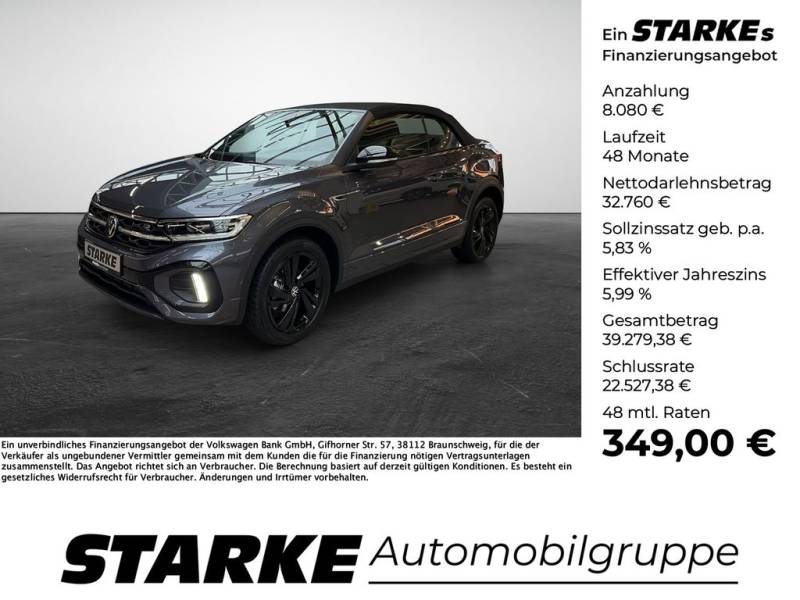 Volkswagen T-Roc Cabriolet 1.5 TSI DSG R-Line AHK LED Kame