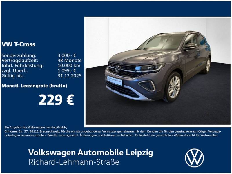 Volkswagen T-Cross ENERGY 1.5 l TSI ACT 110 kW DSG*IQ.LIGHT