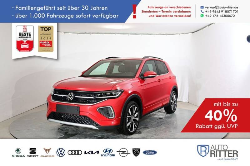 Volkswagen T-Cross R-Line Limited ACC-AHK-RFK-LED-Navi-C...