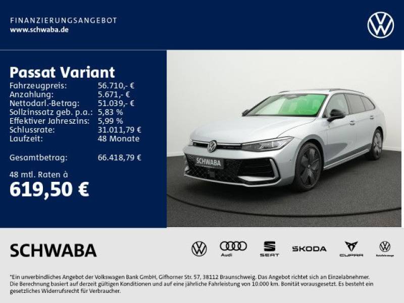 Volkswagen Passat Variant R-Line 2.0 TDI 4M *PANO*AHK*19"*